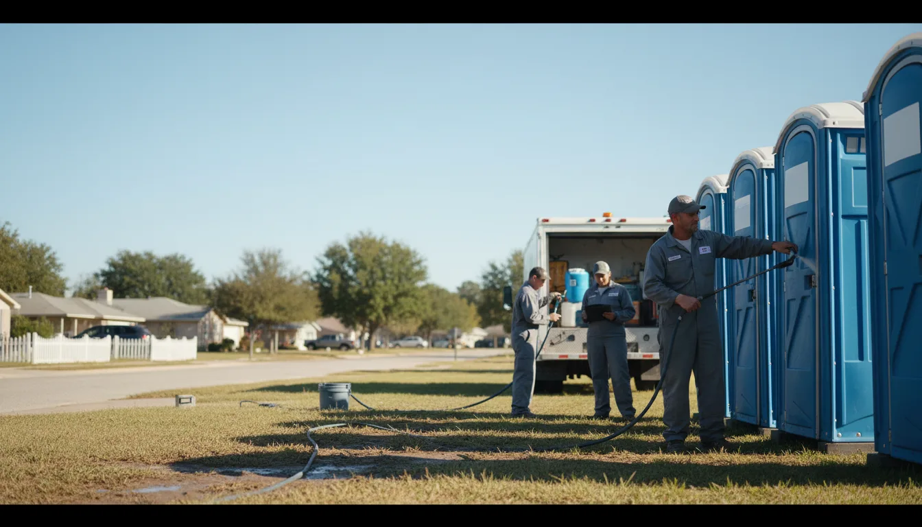 Long-Term Portable Toilet Rental in Big Wells, TX near me